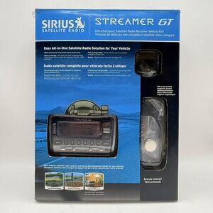Sirius Streamer GT Satellite Radio Receiver Vehicle Kit SIR-SL1C New Box